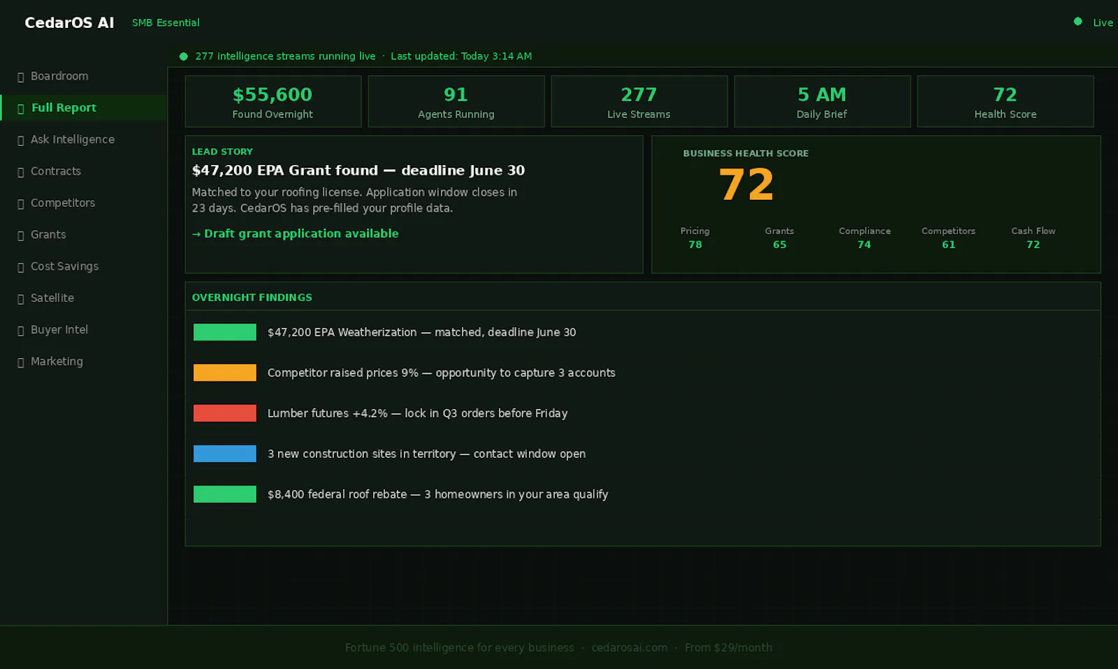 CedarOS AI screenshot 2