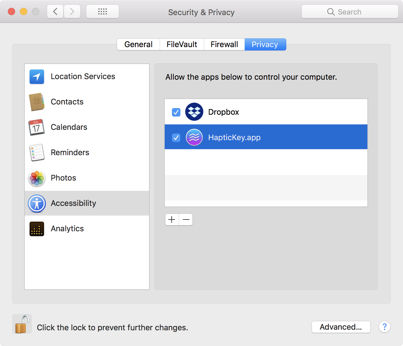 HapticKey gallery image
