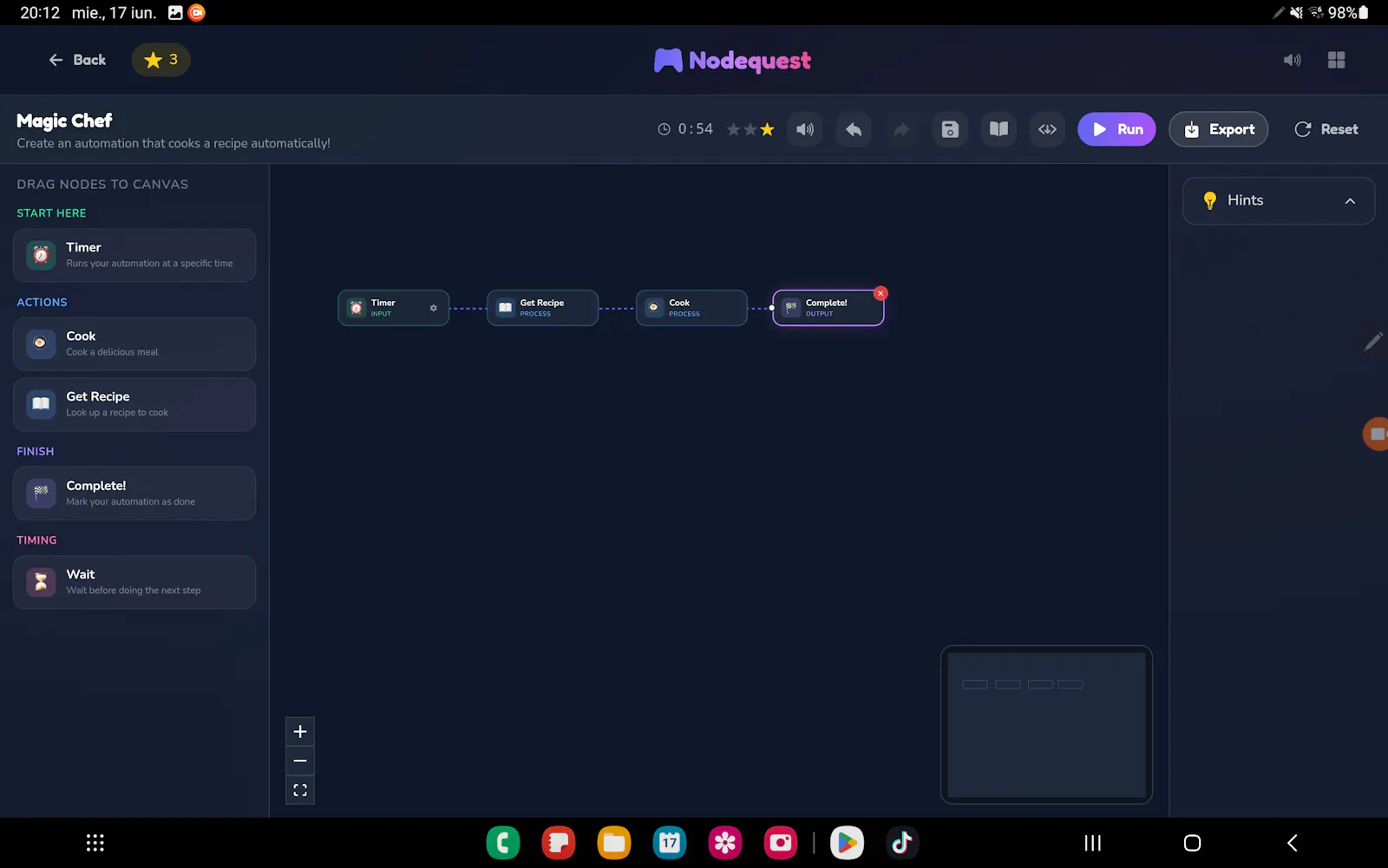 Nodequest screenshot 3