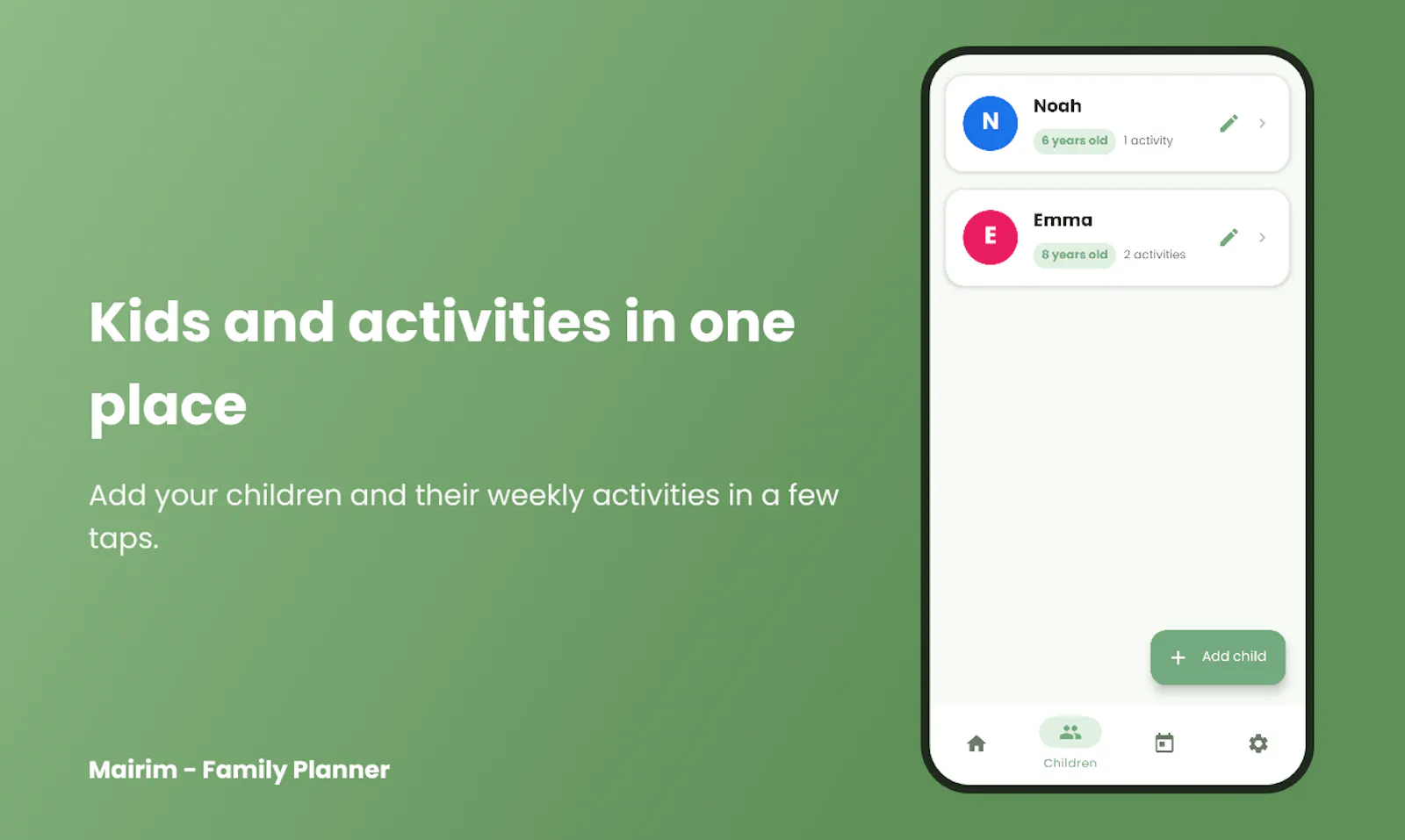 Mairim - Family Planner screenshot 2