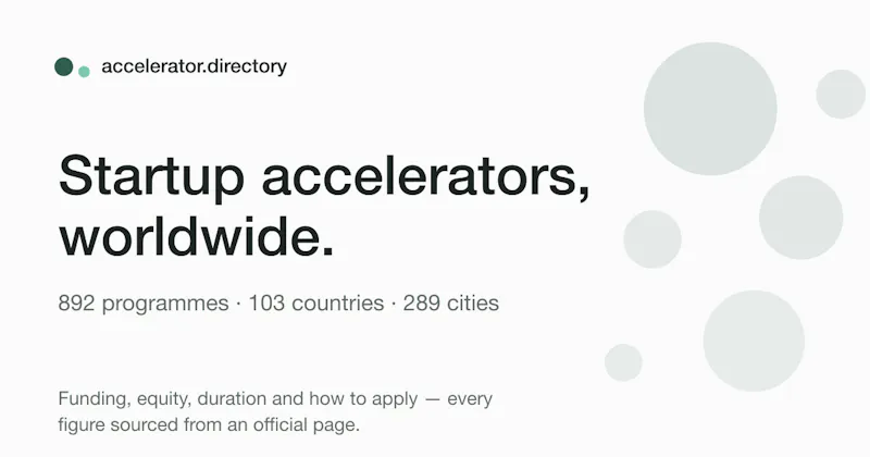 accelerator.directory screenshot 1