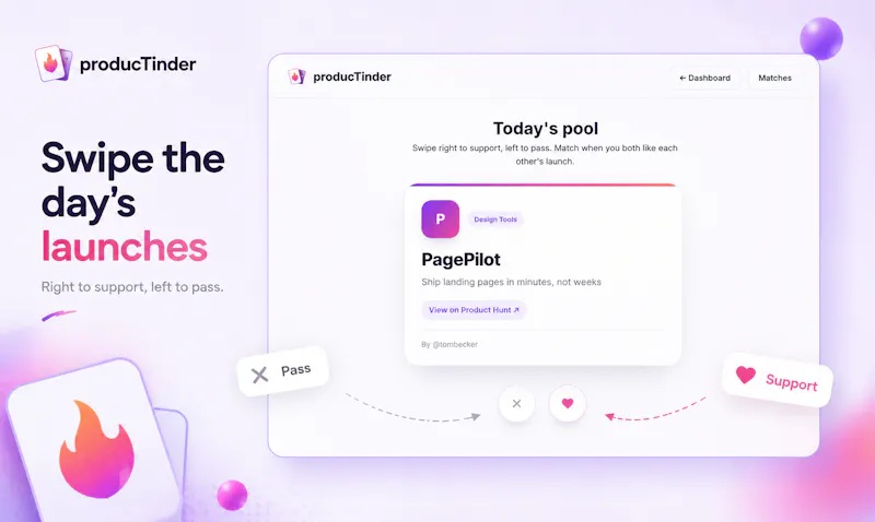 producTinder screenshot 2