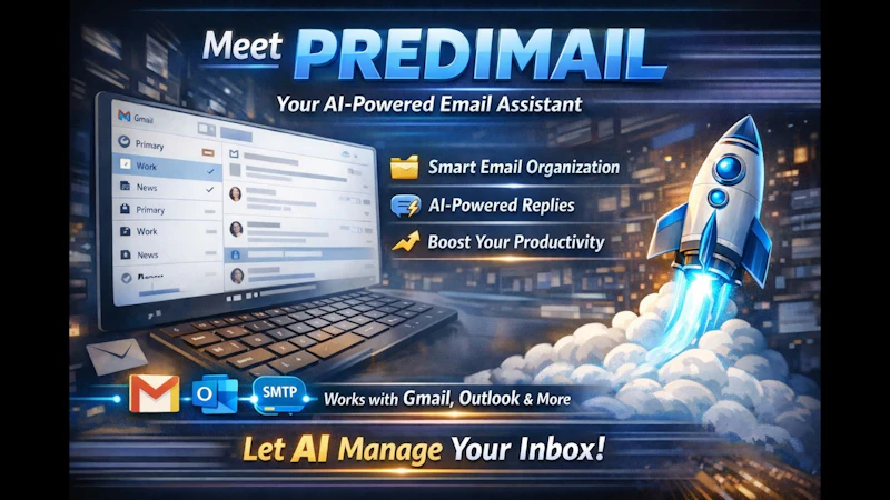 Predimail screenshot 1 (video preview)