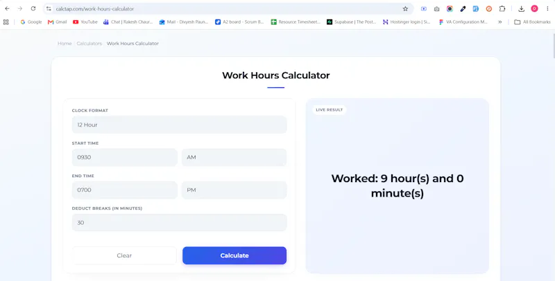 CalcTap screenshot 3