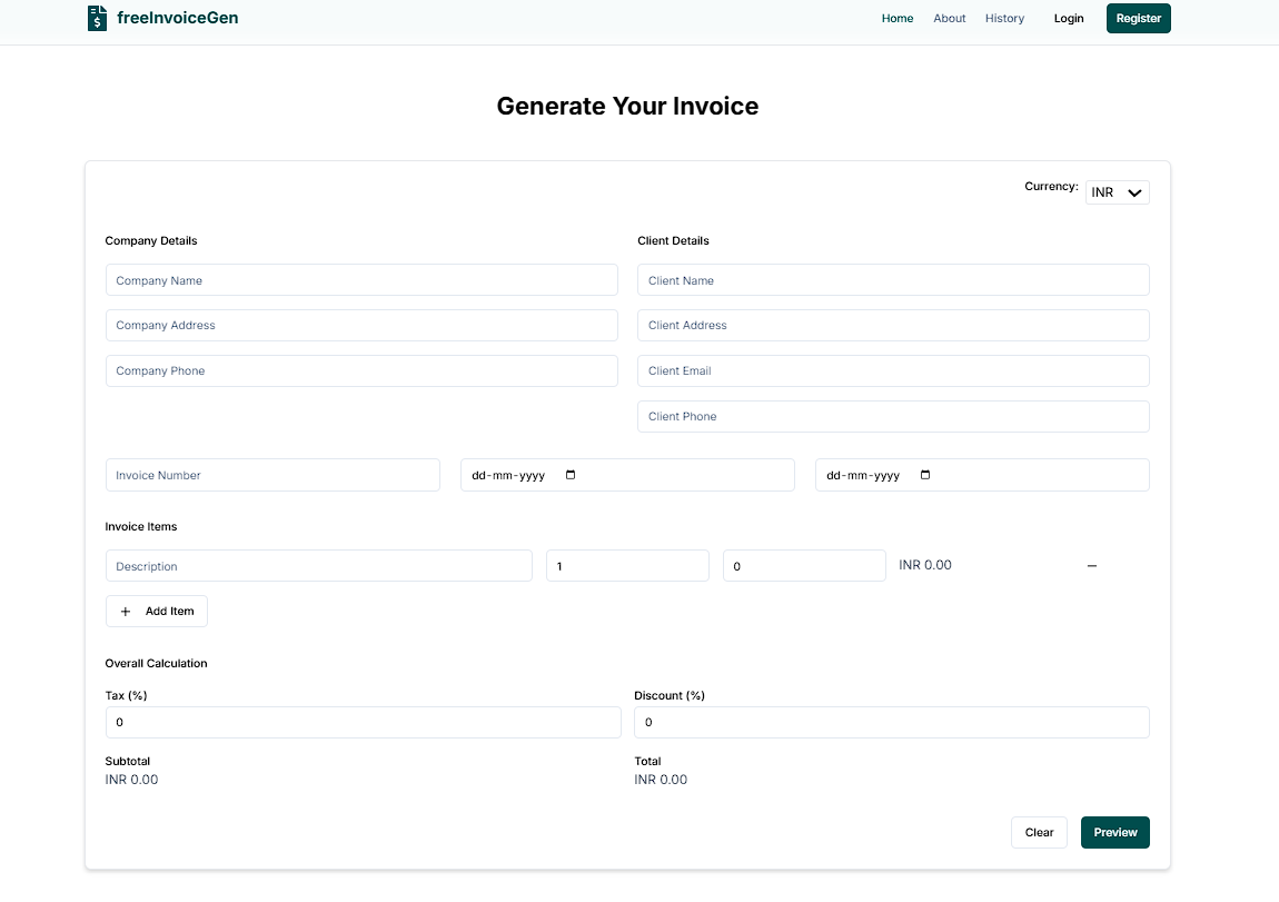 FreeInvoicegen media 1