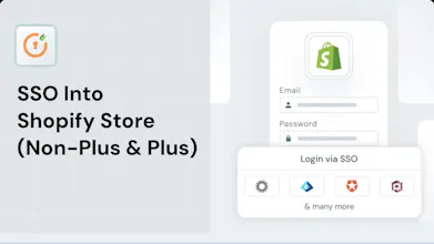 miniOrange shopify Single Sign On‑SSO gallery image