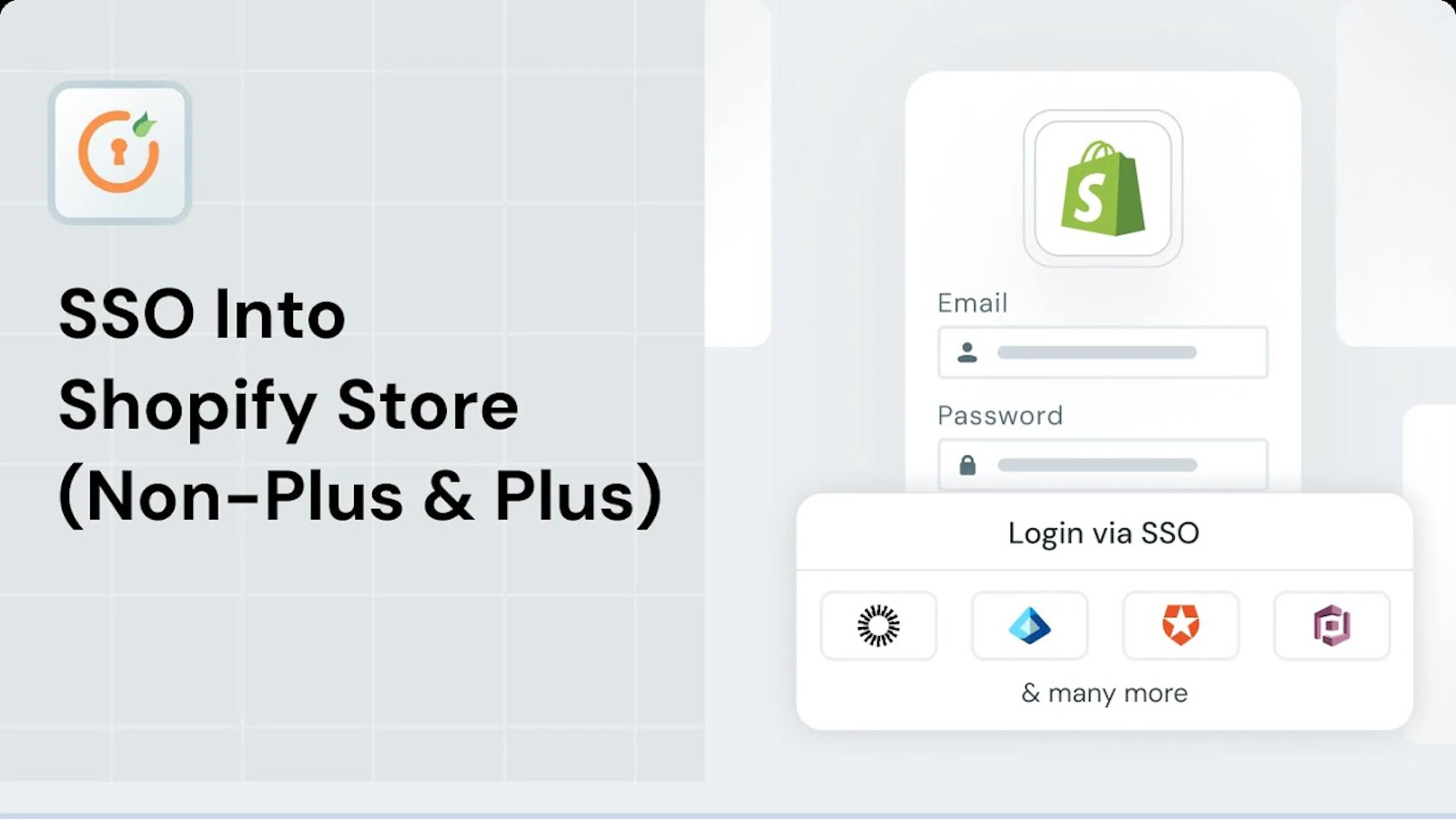 miniOrange shopify Single Sign On‑SSO screenshot 1 (video preview)