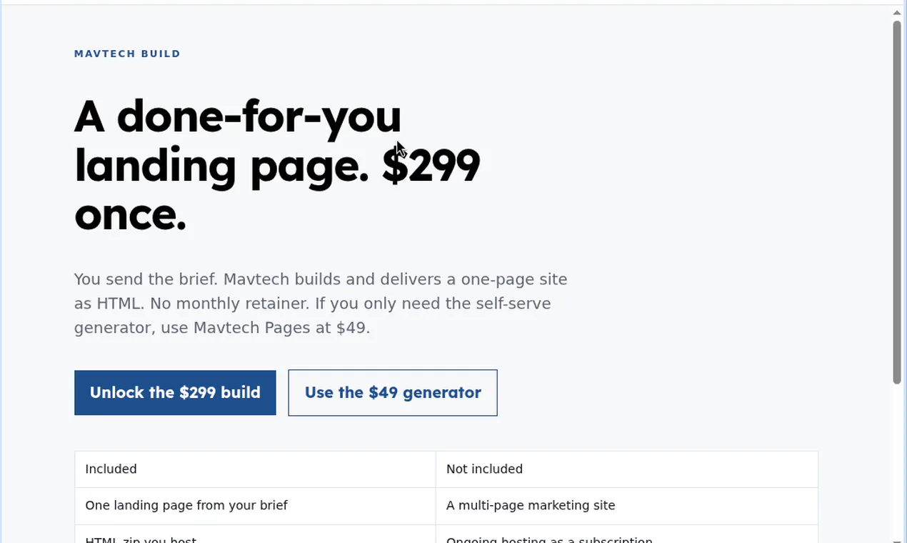 Mavtech Pages gallery image