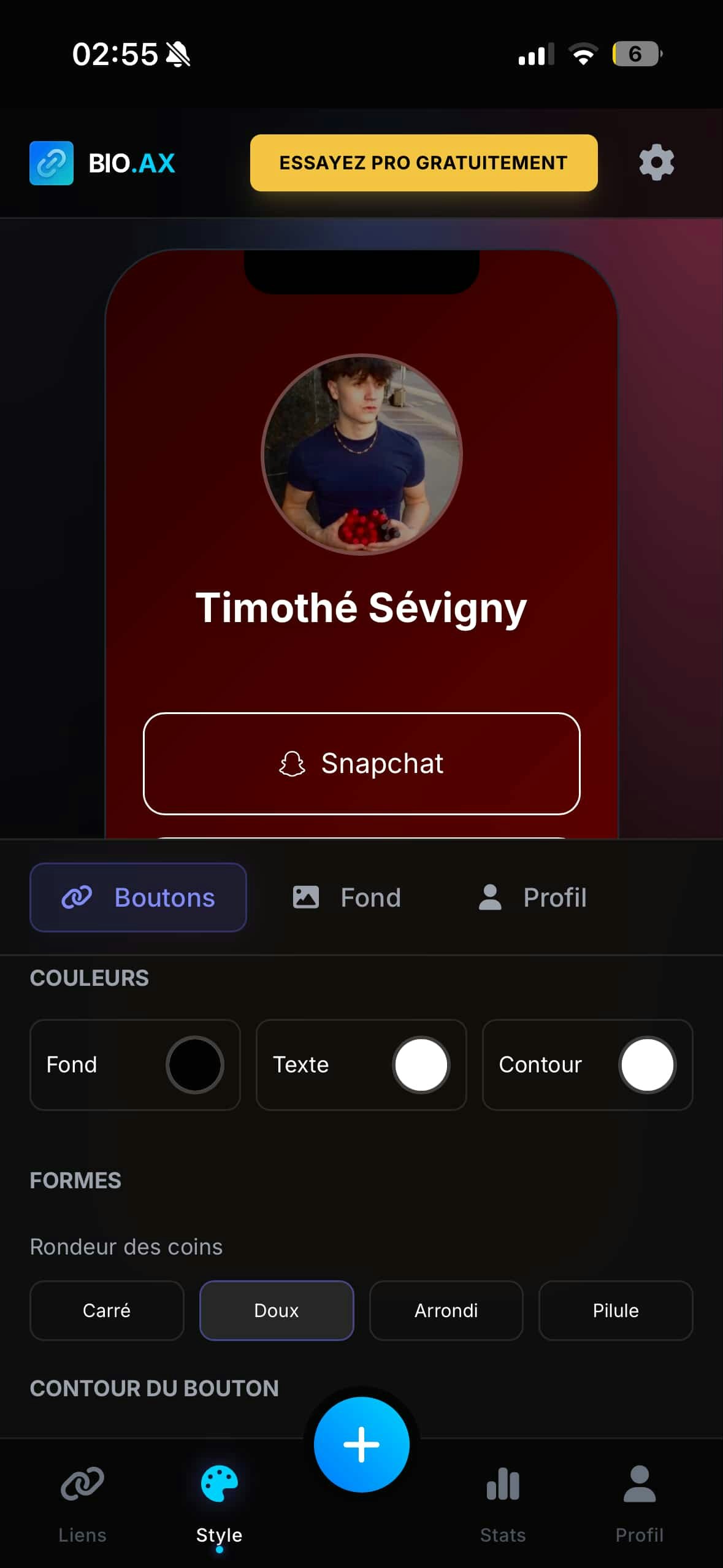 Bio.ax - Screenshot 5 showing product features and functionality