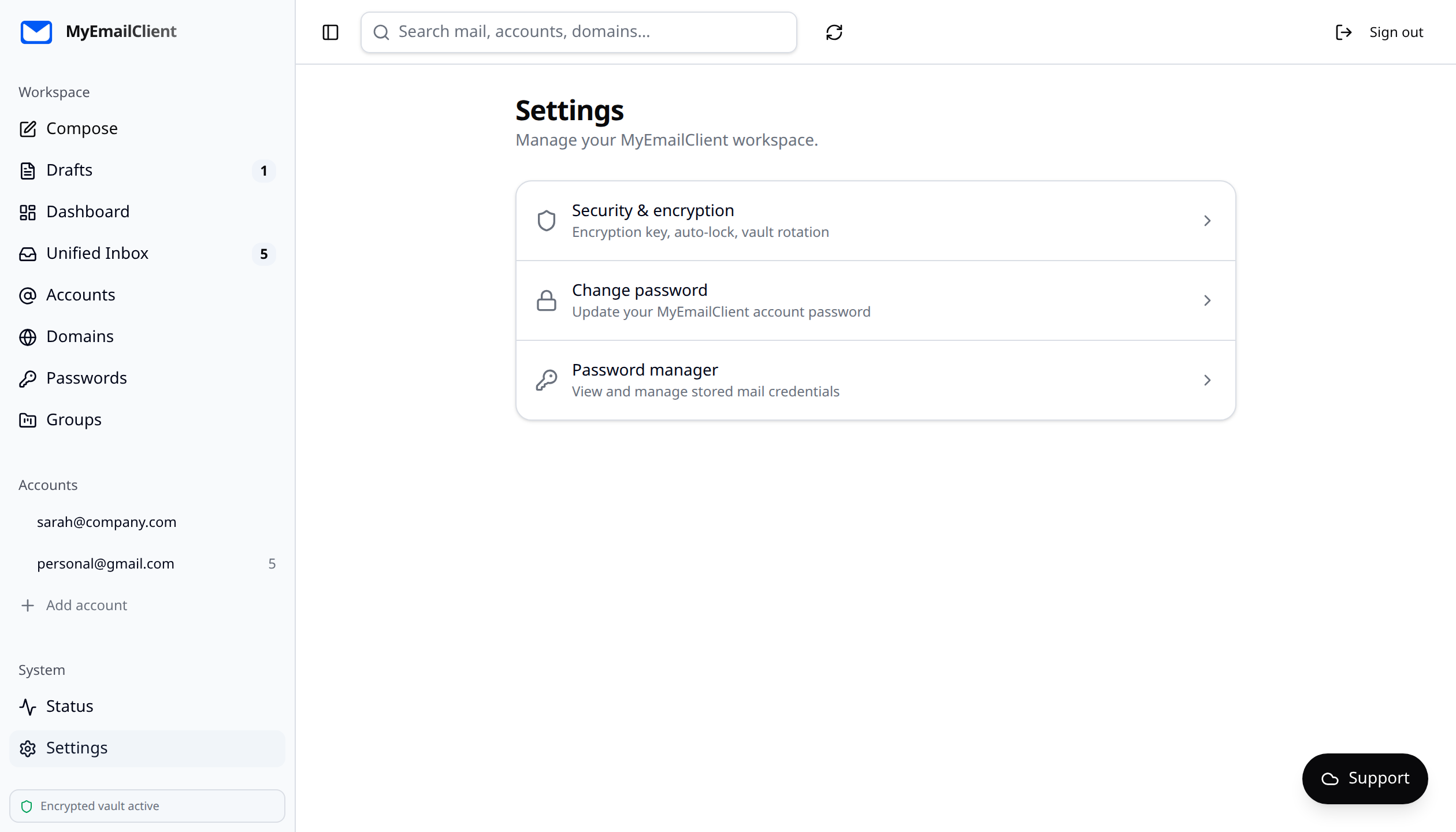 MyEmailClient gallery image