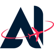 Airlines Info Hub - Product Hunt launch logo and brand identity