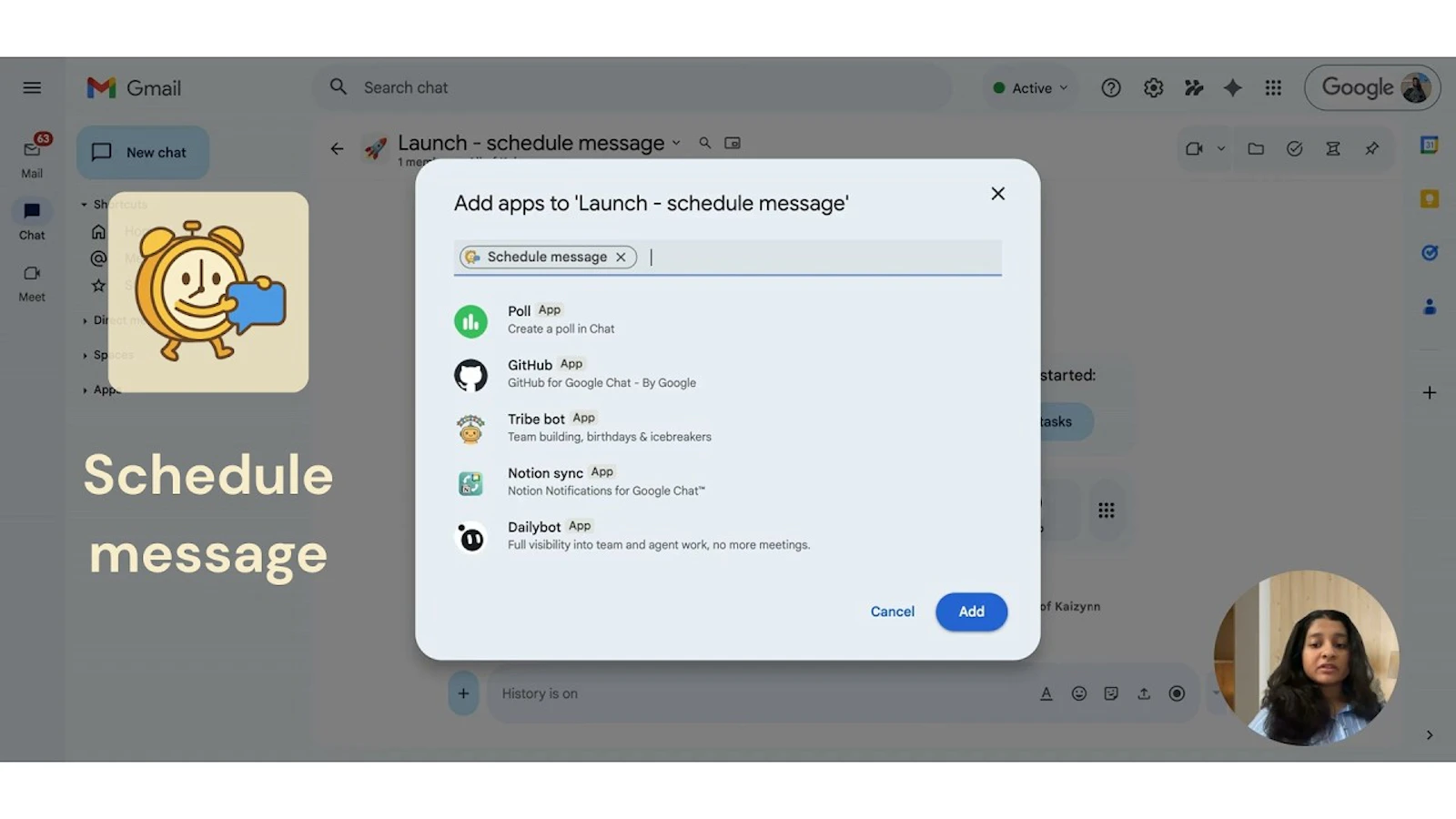 Schedule Message for Teams screenshot 1 (video preview)