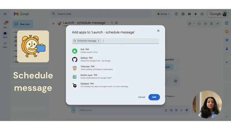 Schedule Message for Teams screenshot 1 (video preview)