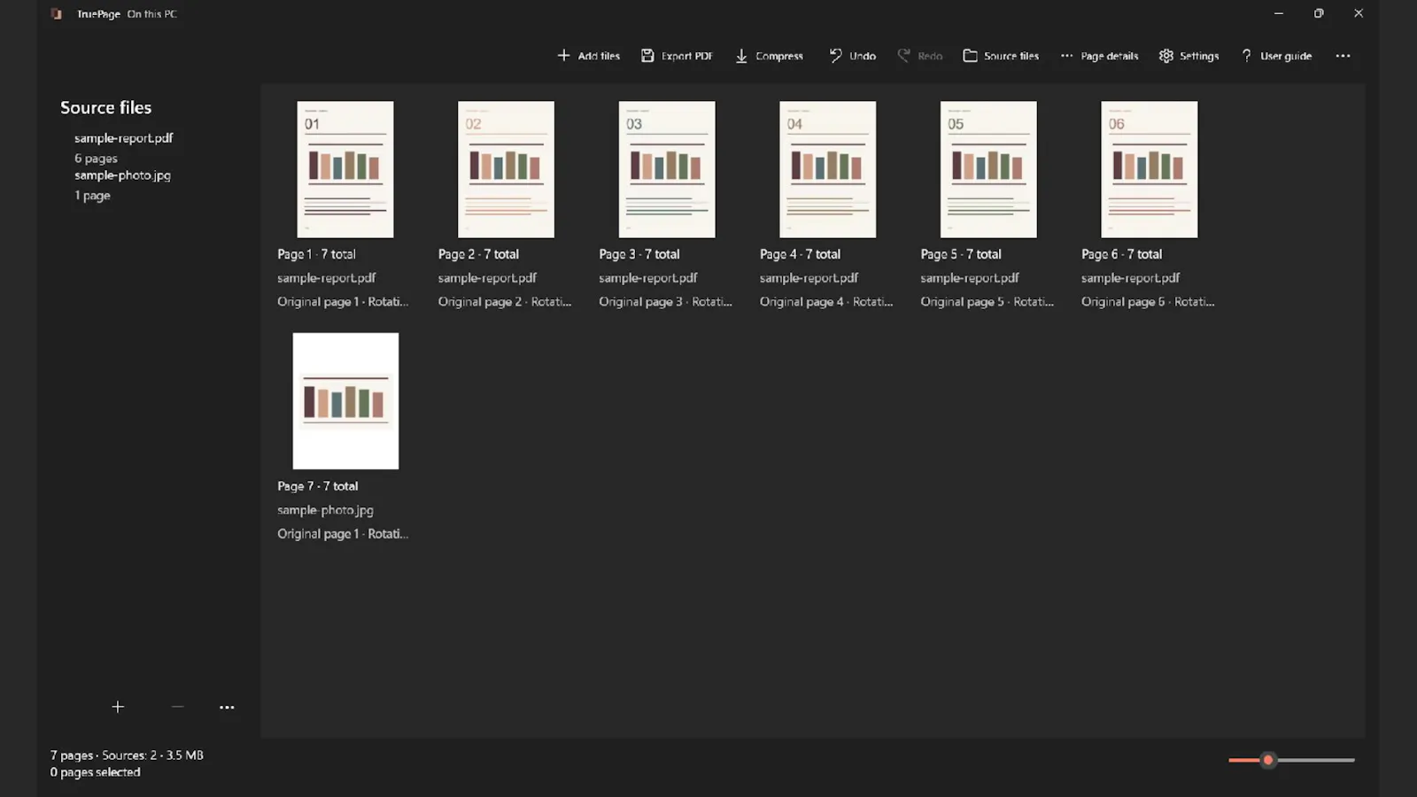 TruePage screenshot 2
