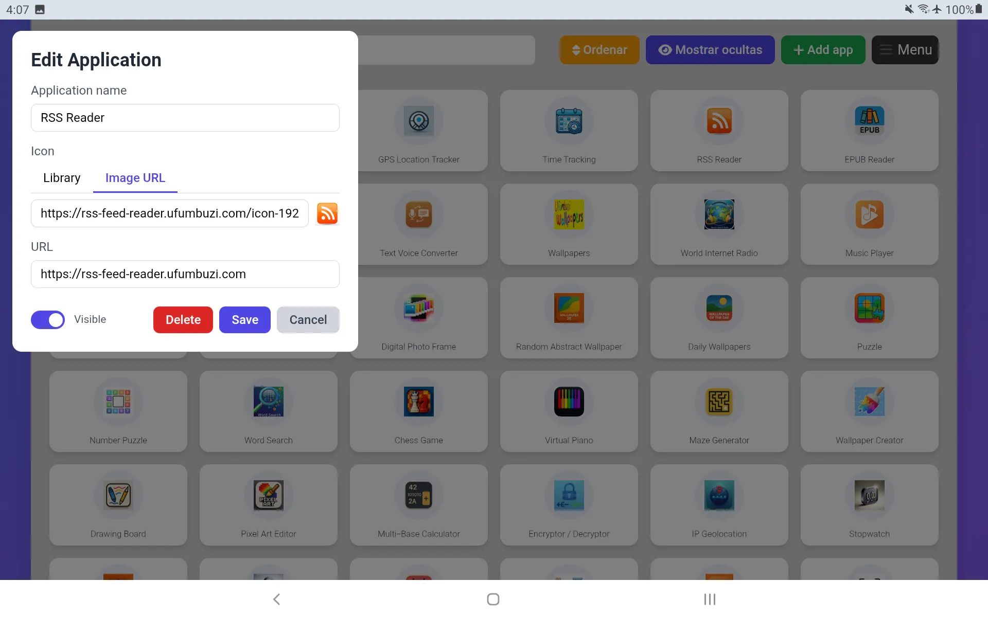 PWA Launcher Ufumbuzi gallery image