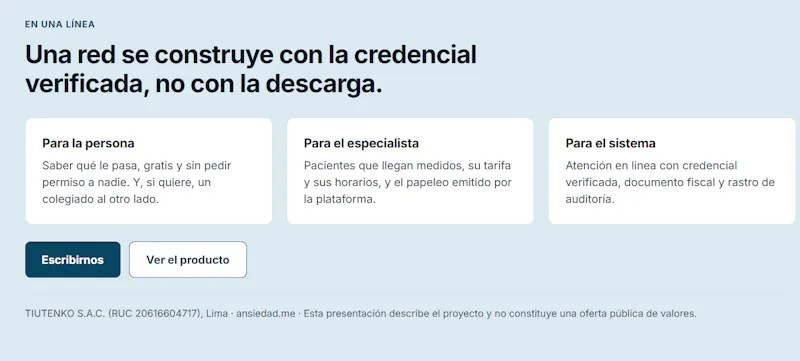 Ansiedad.me screenshot 2