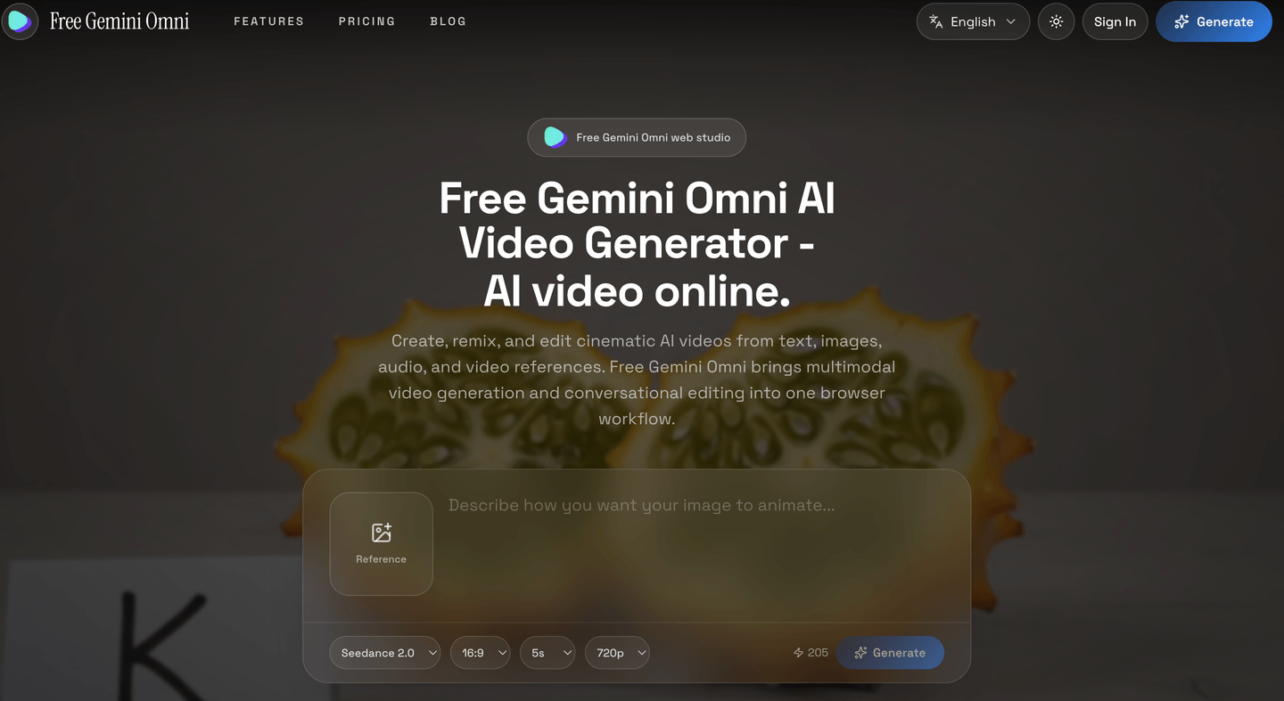 Free Gemini Omni gallery image