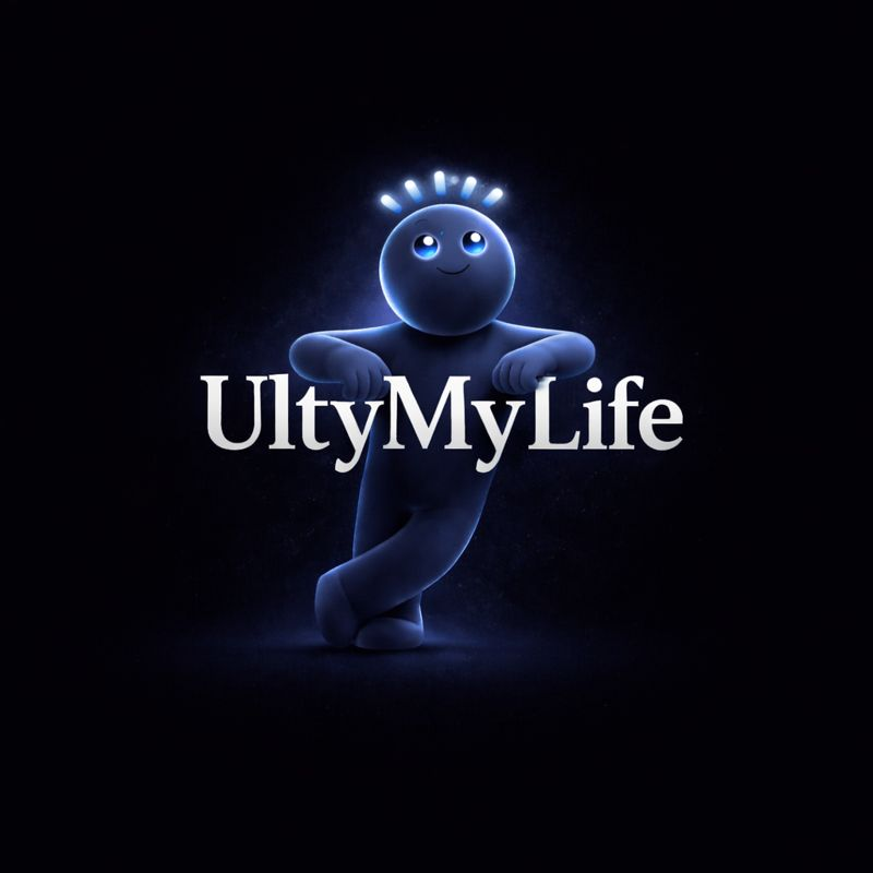UltyMyLife - Product Hunt launch logo and brand identity