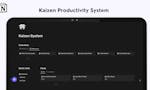 Kaizen Productivity System image