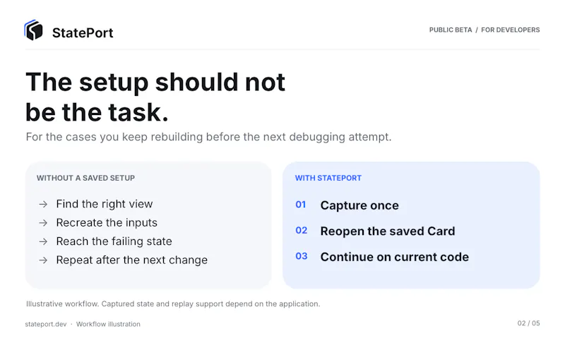 StatePort screenshot 2