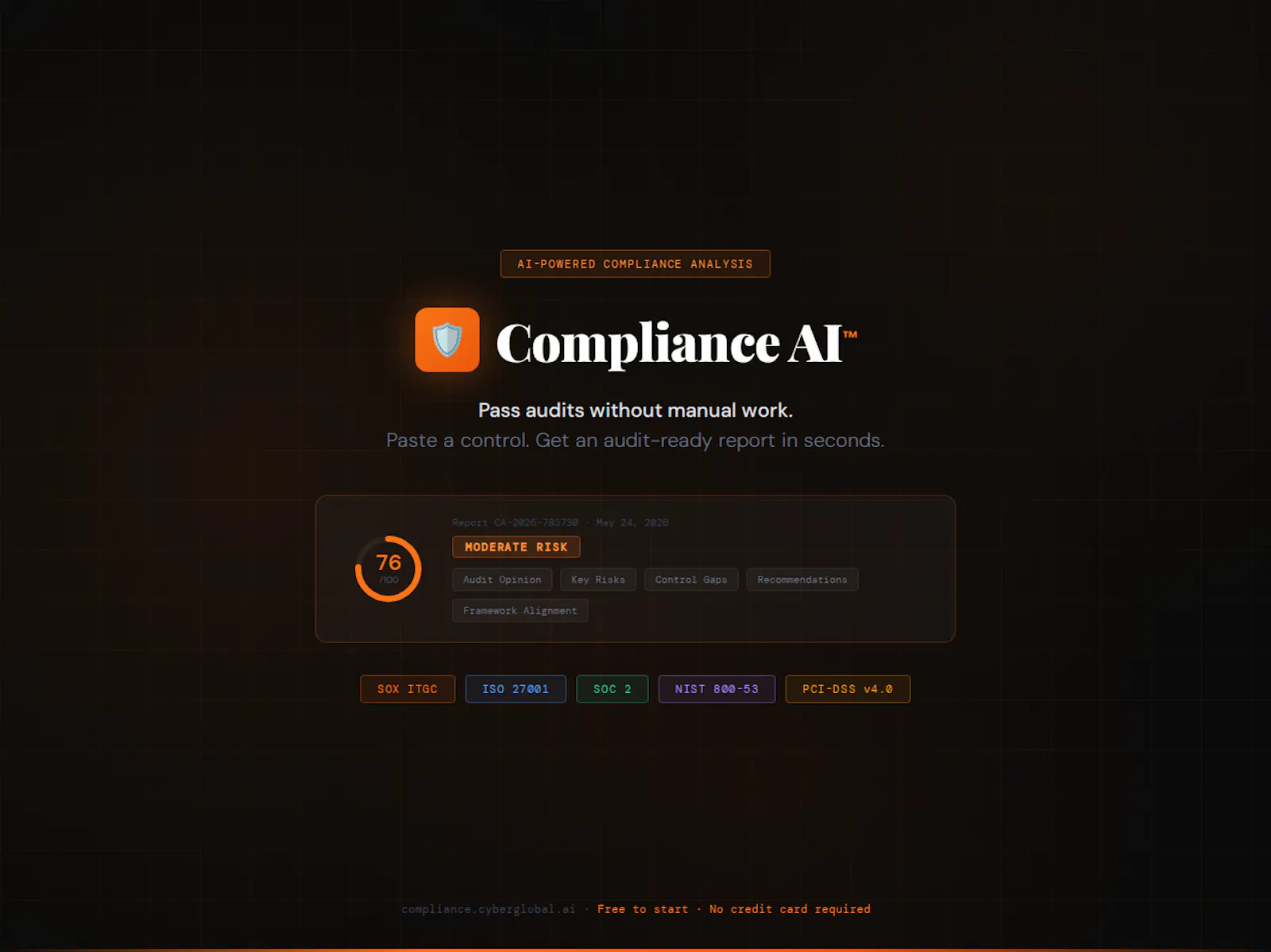 Compliance AI screenshot 1