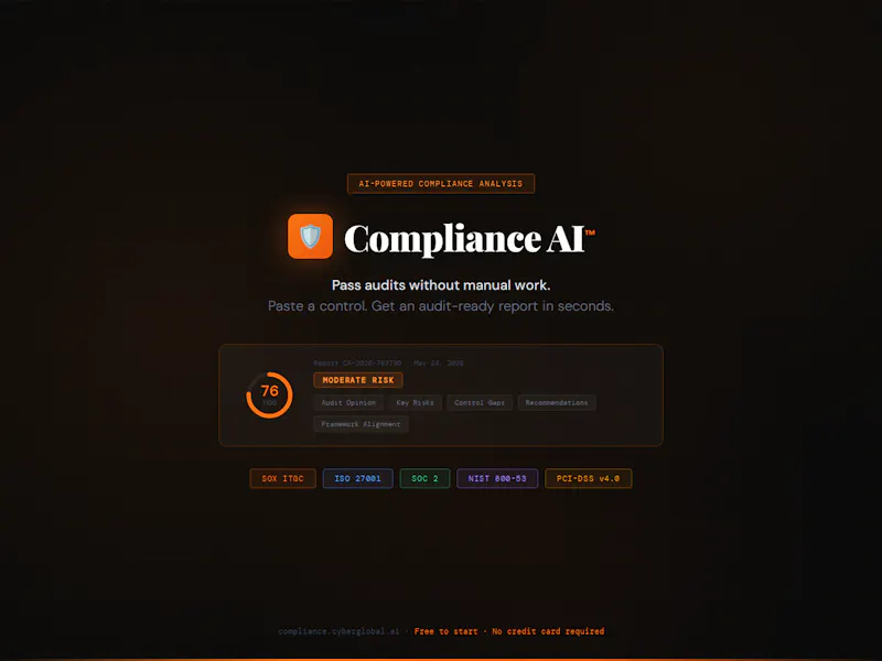 Compliance AI screenshot 1