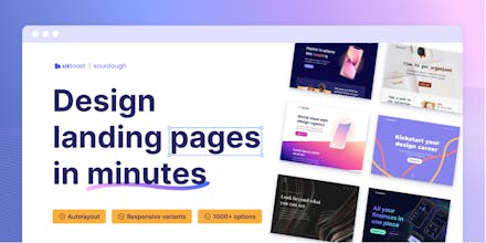 Sourdough - Web Design starter kit gallery image