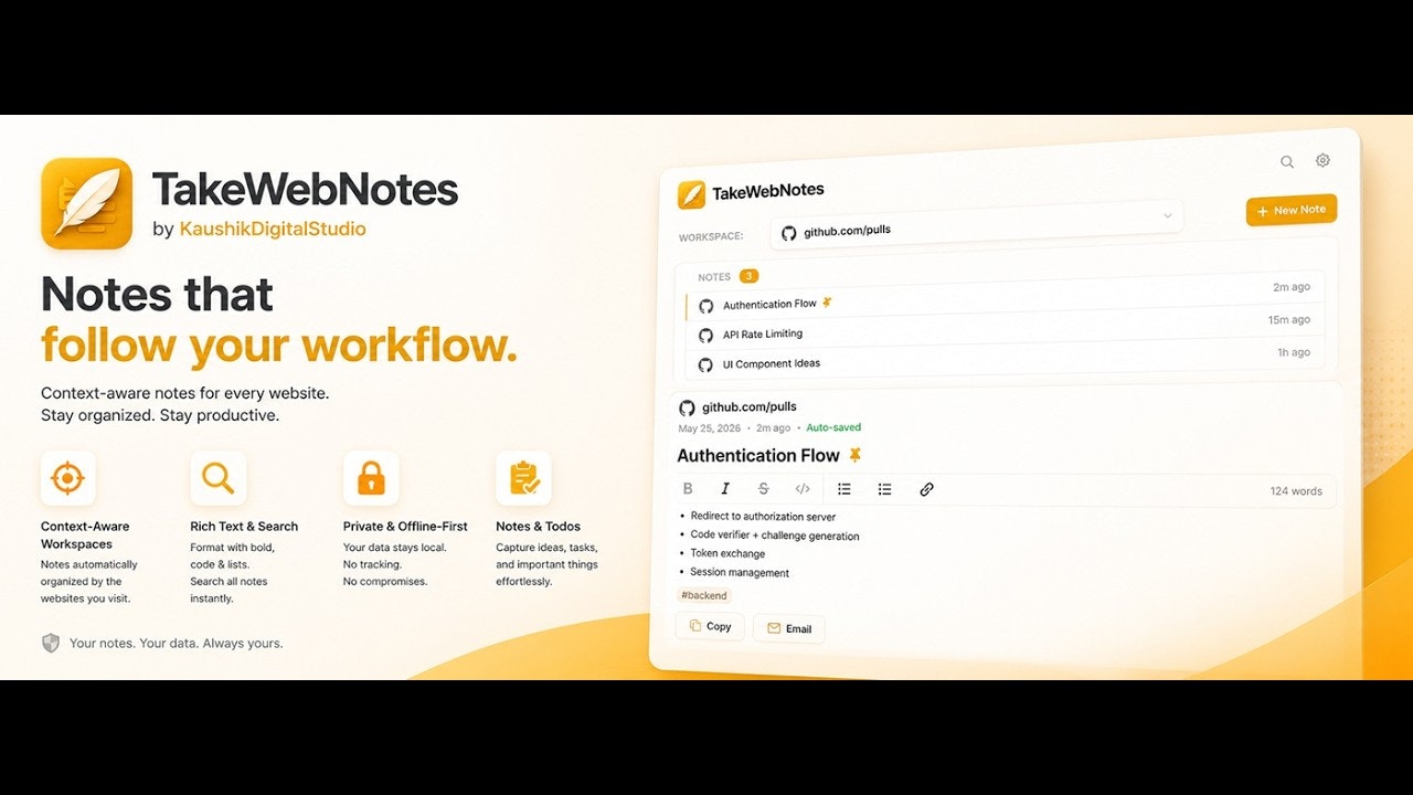 TakeWebNotes gallery image