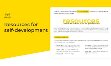 Teacher's Guide for English For Tech gallery image