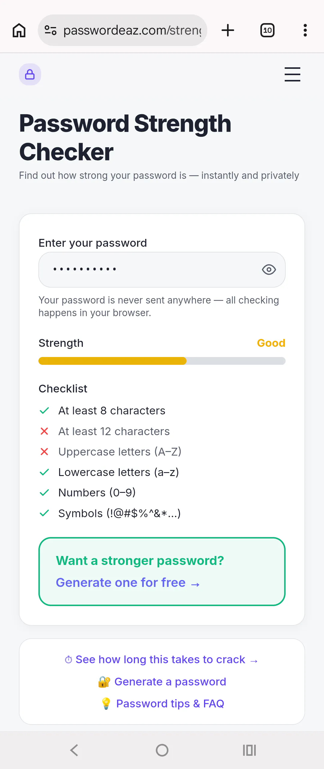 Strong Password Generator gallery image
