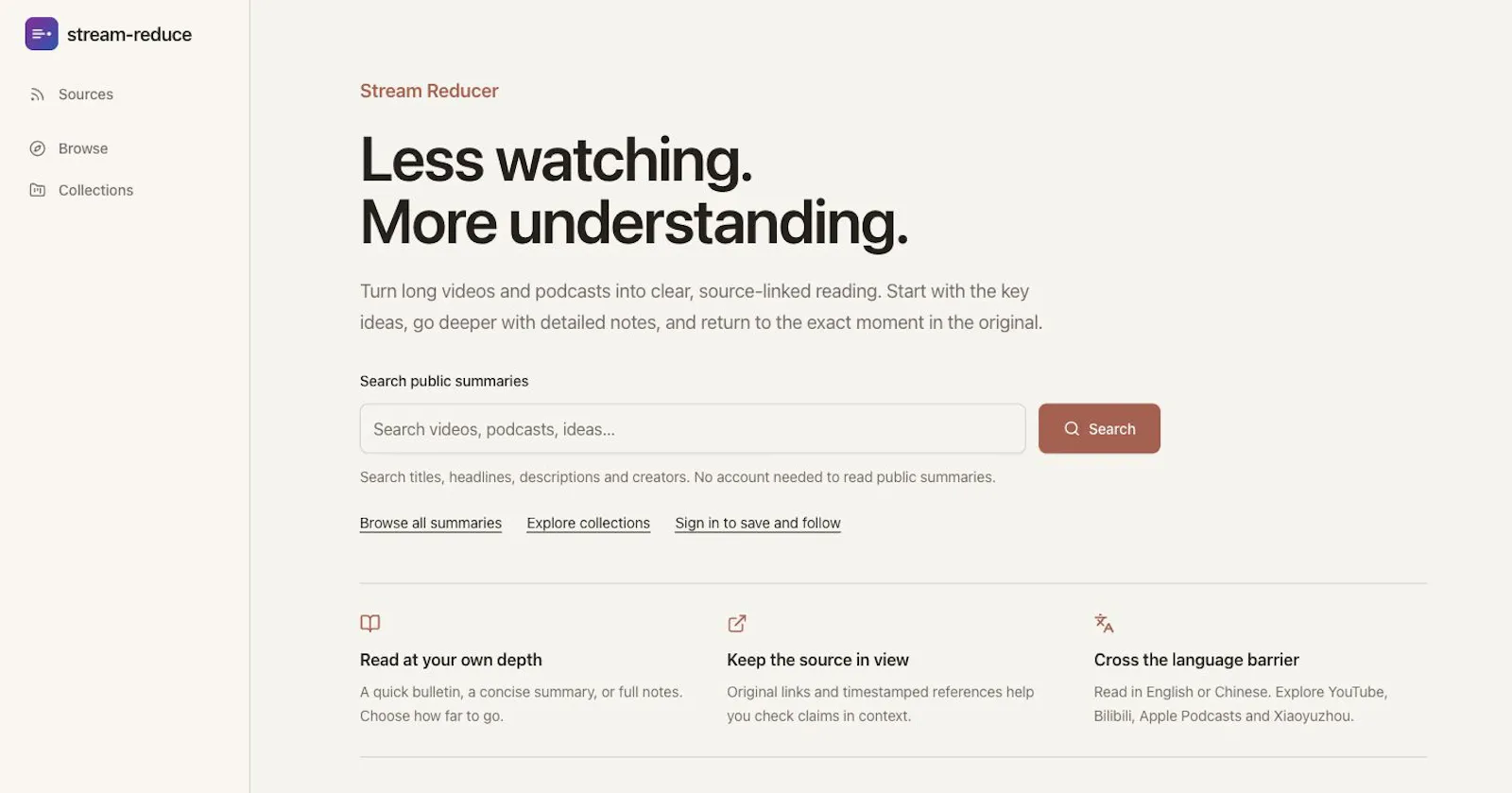 Stream Reducer screenshot 2