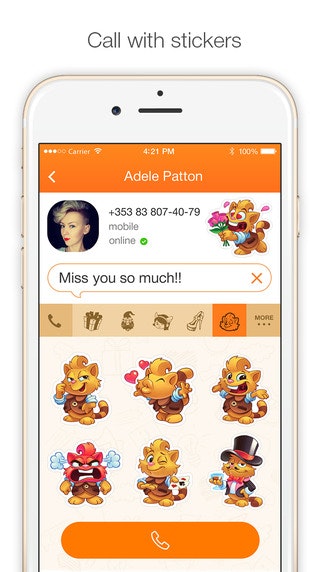 inCaller - Add Stickers & Text to Your Calls gallery image