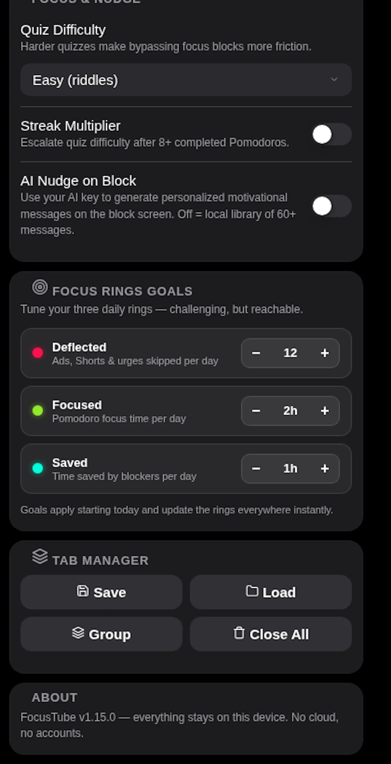 FocusTube screenshot 10