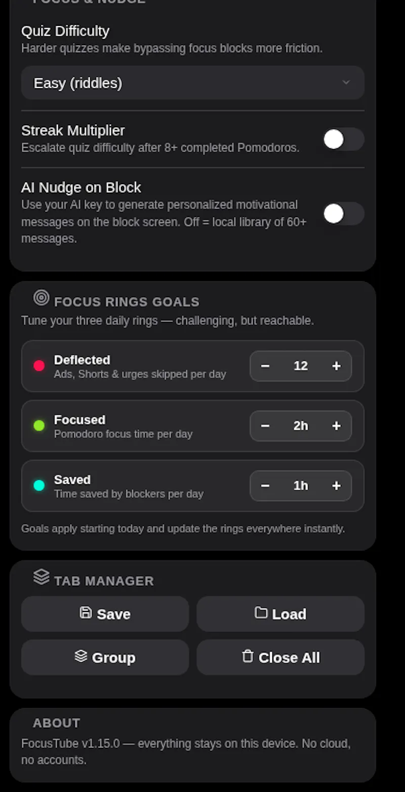 FocusTube screenshot 10