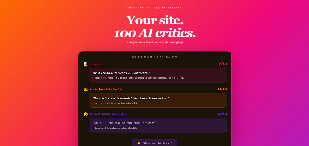 Roast100 截图 2