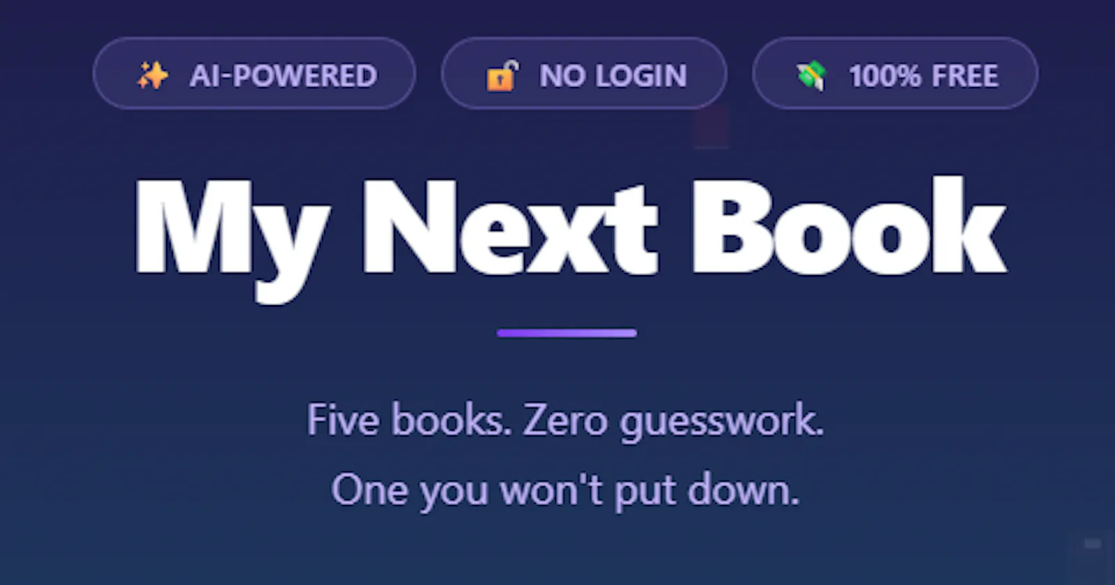 My Next Book screenshot 2