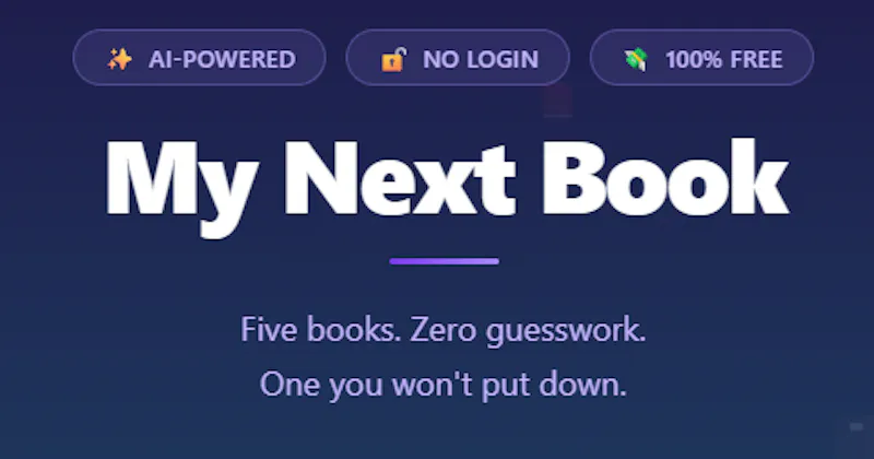 My Next Book screenshot 2