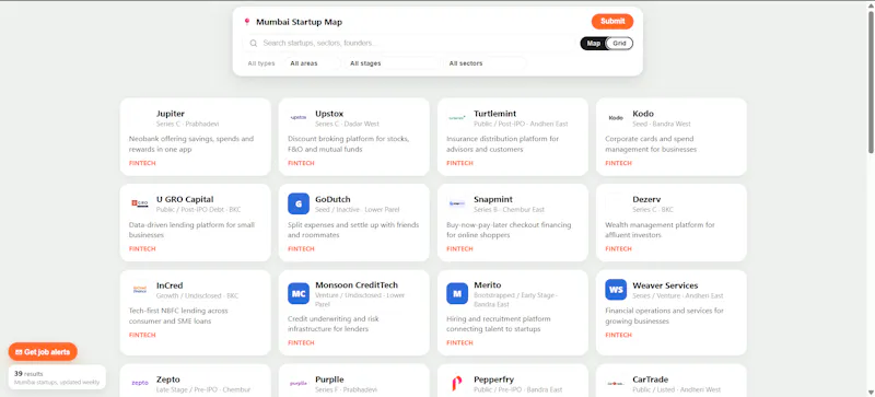 Mumbai Startup Map screenshot 2