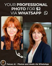Falcon: AI Photos & Songs on WhatsApp gallery image