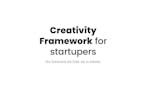 Creativity Framework for Startupers image