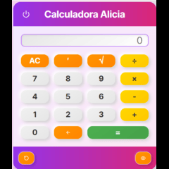 Calculadora de Alici... logo