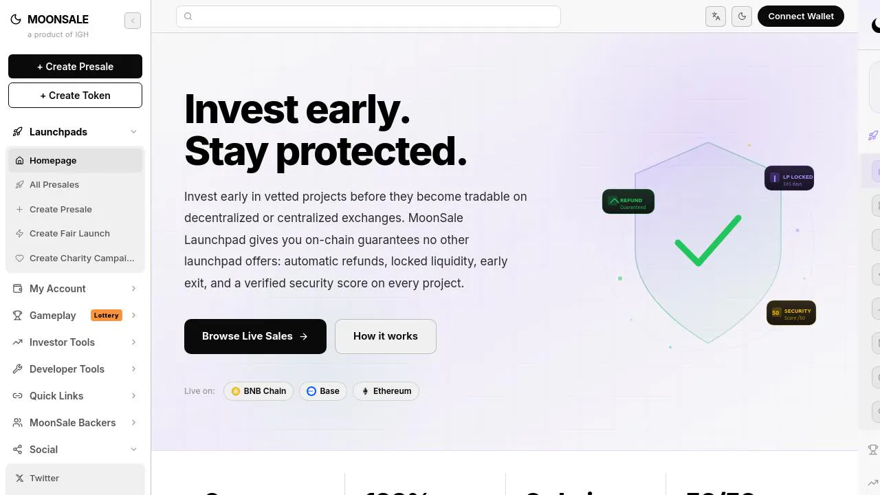 MoonSale Launchpad gallery image