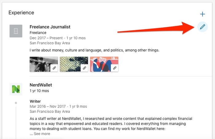 Promotion on Linkedin gallery image