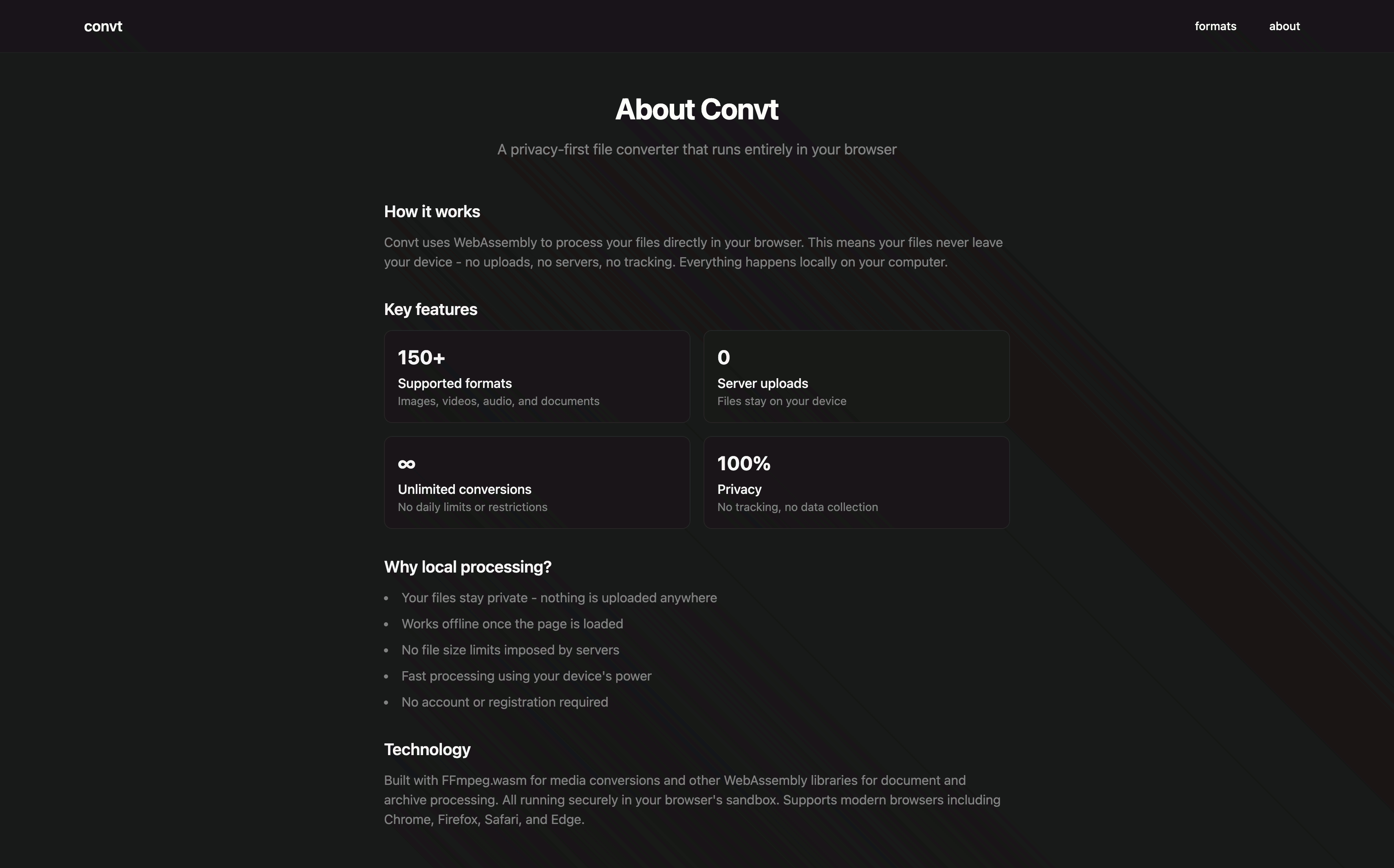 Convt - Screenshot 3 showing product features and functionality