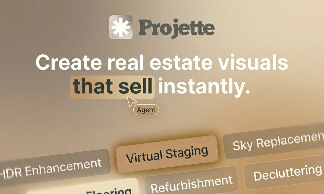 Projette - Main product screenshot demonstrating key features and user interface