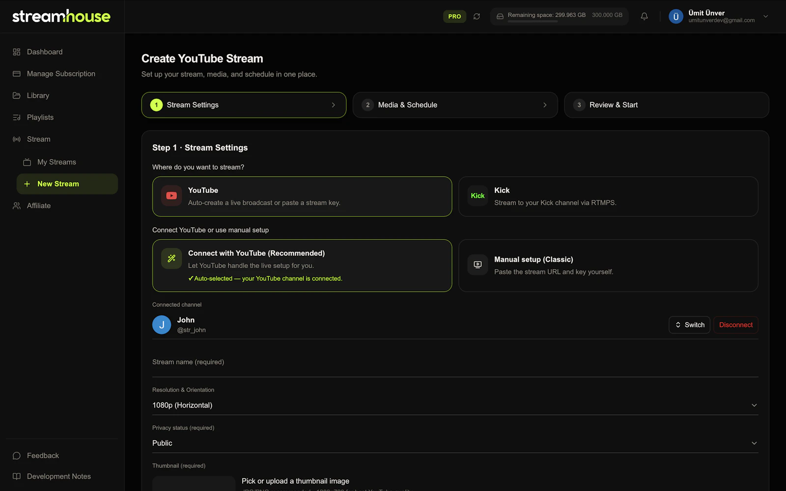 Stream House screenshot 2