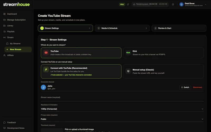 Stream House screenshot 2