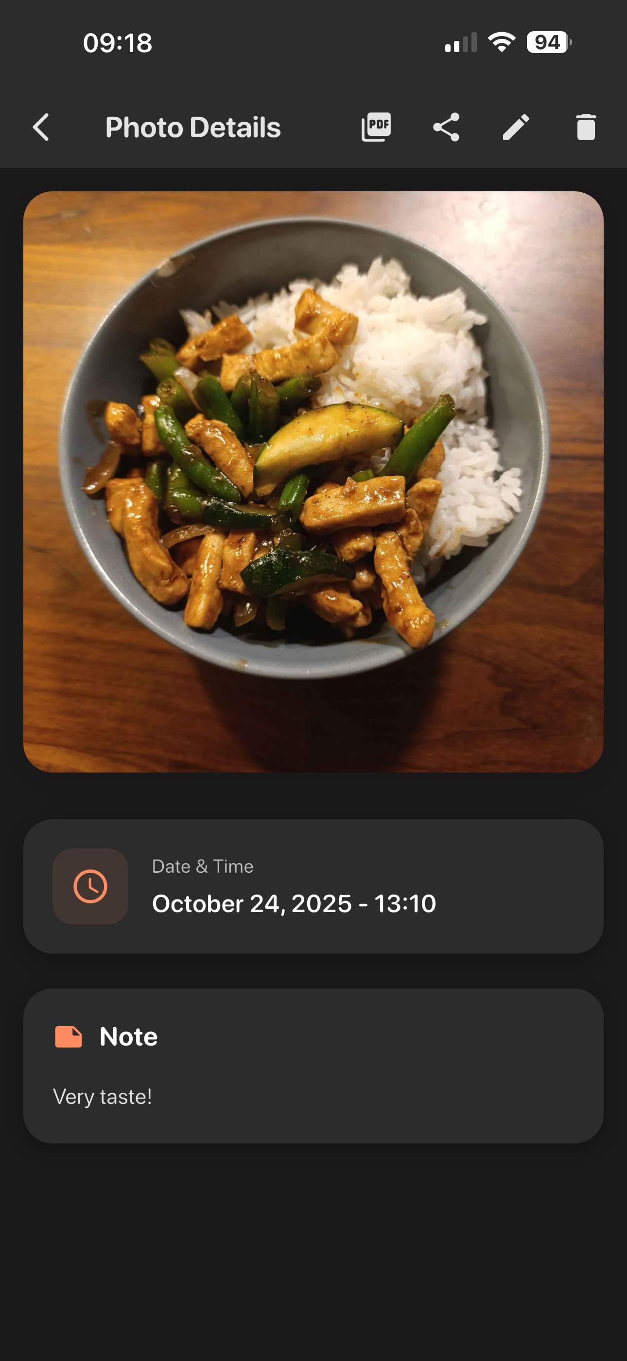 PicEat - Screenshot 3 showing product features and functionality