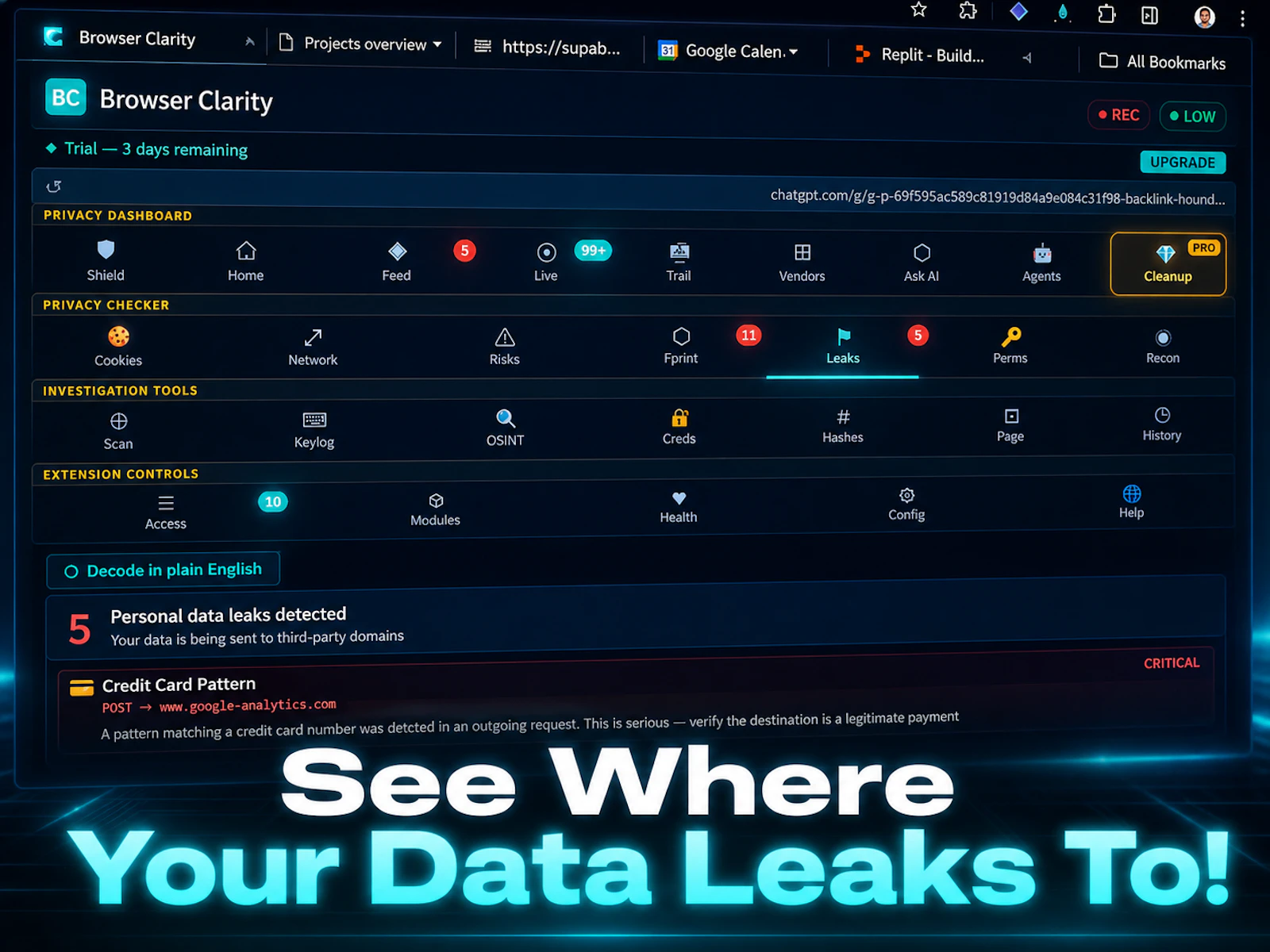 BrowserClarity screenshot 4