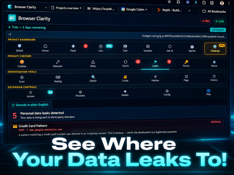 BrowserClarity screenshot 4